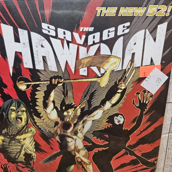 The Savage Hawkman #18 Enter The Shadow Realm! DC Comics Comic Book The New 52! - Picture 3 of 5